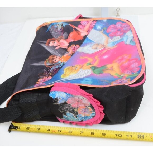 Disney Princess Tinkerbell Messenger Carry-on Tote Bag Crossbody Travel Commute - Picture 8 of 9
